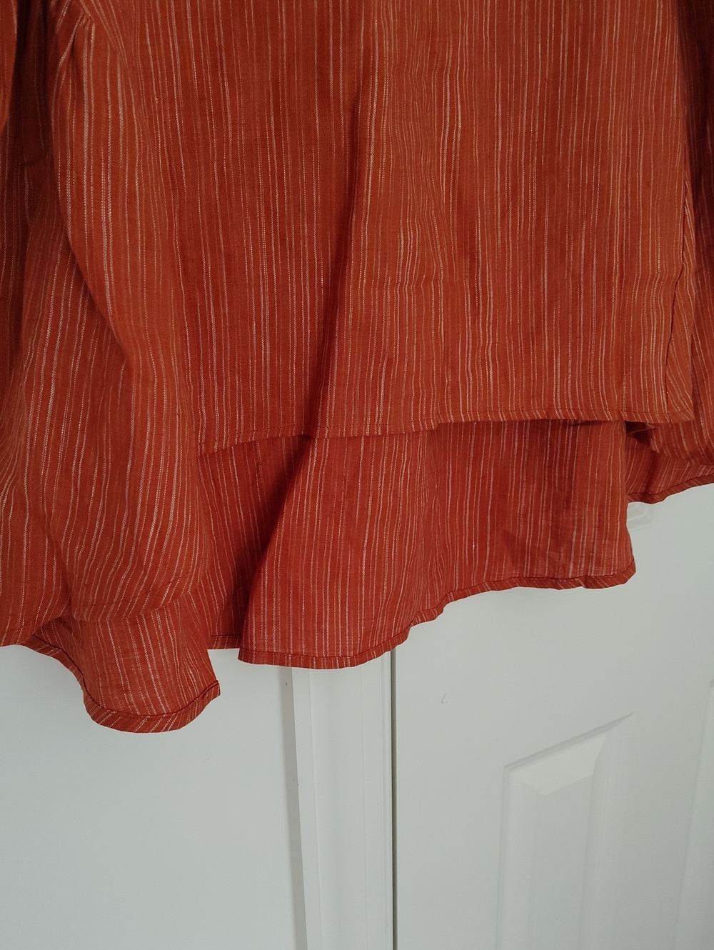 NWT Lintico 100% Linen Round Neck Artistic Stripe Top FLORENCE - Picture 5 of 15